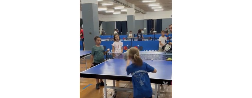 Ping pong Enfants Marseille -  Cours et stages intensifs de tennis de table